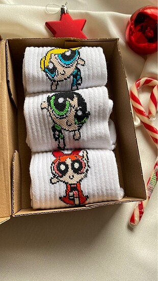 Koton Power Puff Girls Çorap Paketi