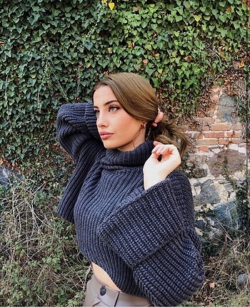 Crop Oversize Kazak
