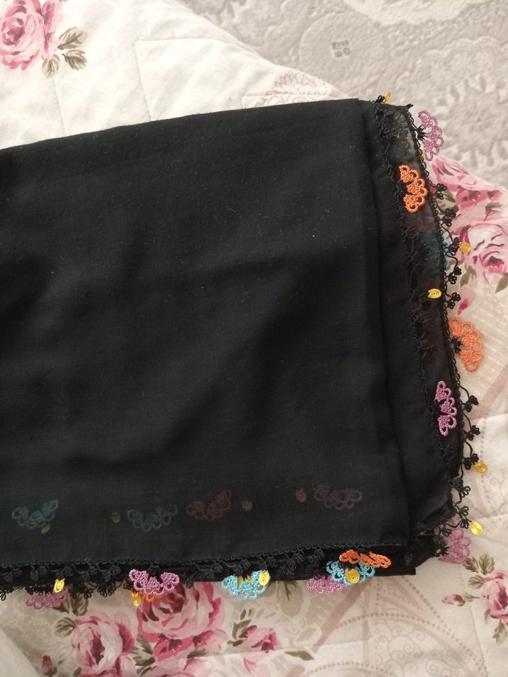 İgne oyası çember (yazma) - Görsel 2