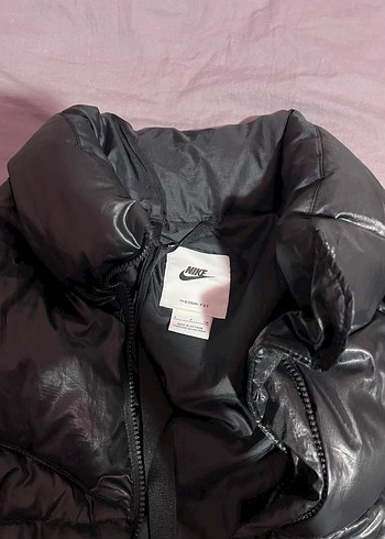 Siyah Kadın Puff Mont, Yüksek Yaka, Midi Boy - Görsel 4