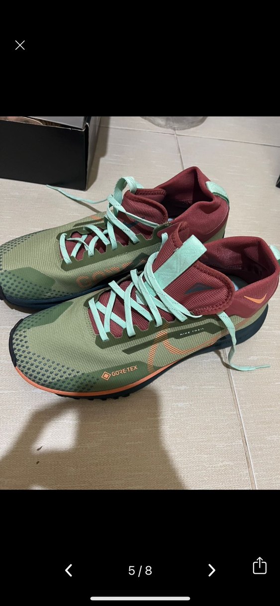 Erkek Turkuaz Spor Ayakkabı Velcro Bantlı - Görsel 2