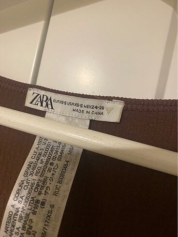 s Beden bordo Renk Zara Seamless Crop Top