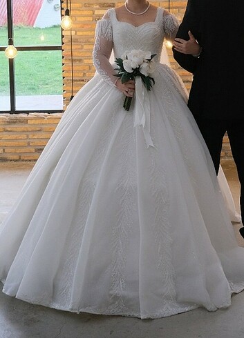 Prenses model gelinlik yeni sezon