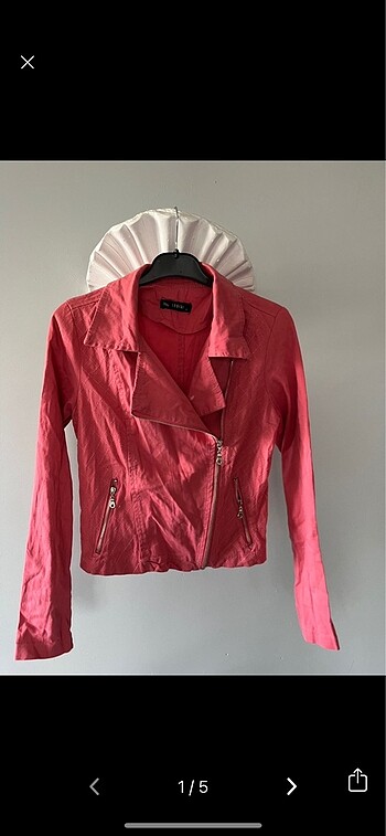 Pembe ceket