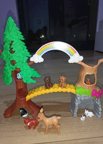 10 Hayvanlı Renkli Oyun Seti - Görsel 3