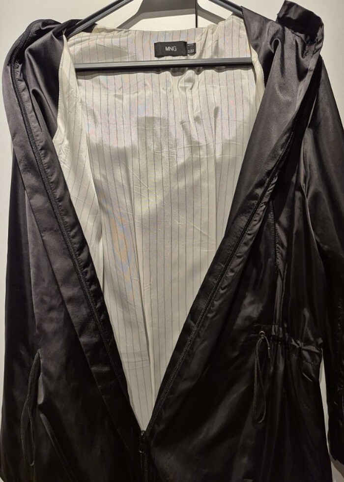 Mango Saten Ceket - Görsel 4