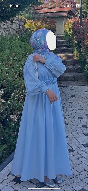 Zara Manuka tesettür elbise