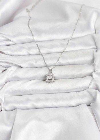 Çelik, baget model kolye - Görsel 2