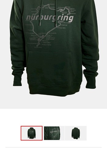 Zara Nürburgring sweatshirt