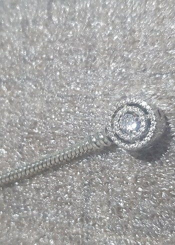 Gri Yılan Desenli Zincir Detaylı Kadın El Zinciri - Görsel 2