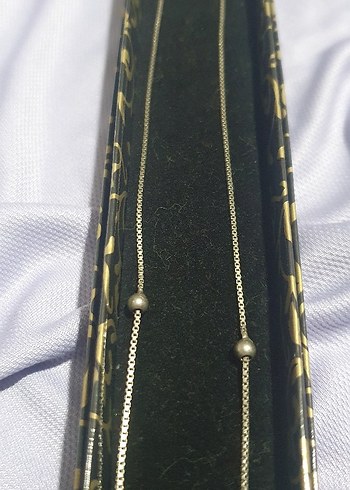 Dorikalı İtaly 925 Ayar Gümüş Kolye - Görsel 2