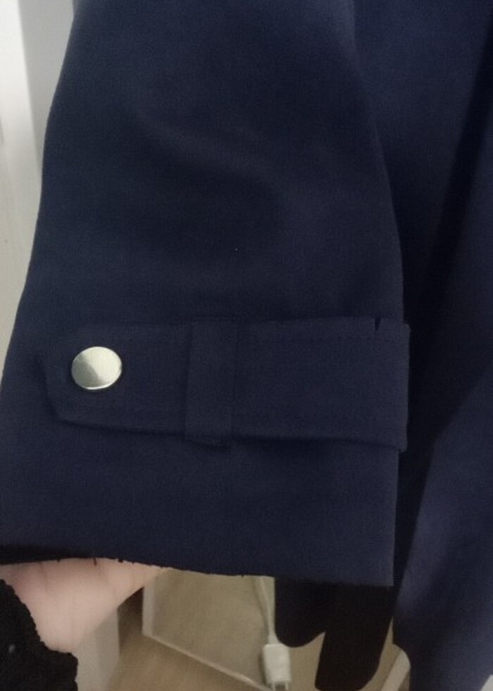 süet trenç - Görsel 3