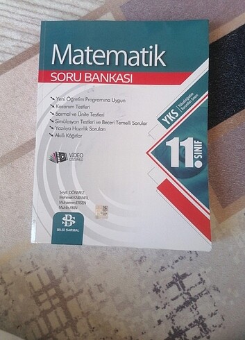 11. Sınıf matematik test kitabı 