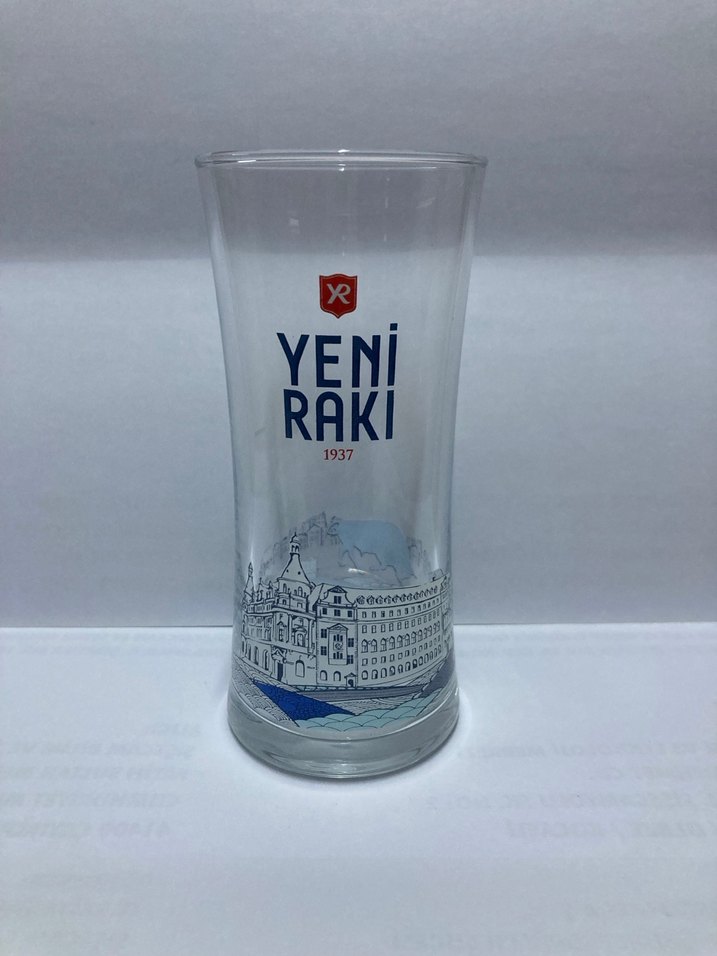 Yeni Rakı Yazılı 6'lı Kadıköy boğası Bardak Seti - Görsel 3