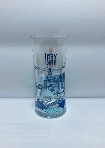 Yeni Rakı Mavi Desenli Bardak - Görsel 2