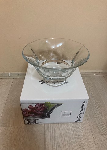 Bordo Paşabahçe Lotus Cam Kase - Görsel 2