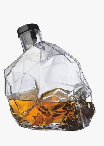 Nude Glass Memento Mori Whisky Bottle - Görsel 3