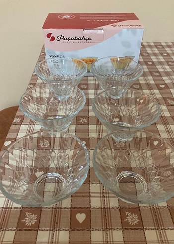 Paşabahçe Bej Cam Saklama Kabı Seti - Görsel 2