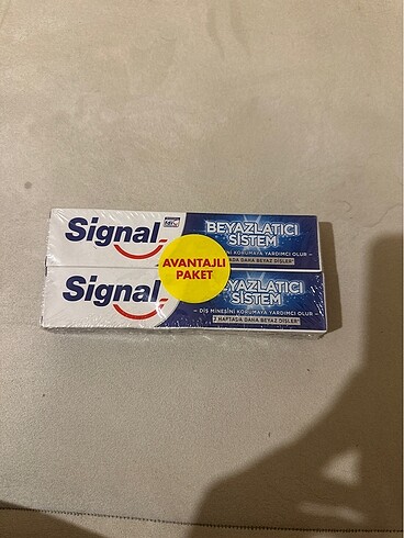 Signal beyazlatıcı sistem 2*50 ml