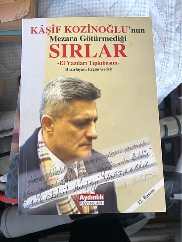 Kaşif Kozinoğlu'nun Mezara Götürmediği Sırlar - El yazıları tıpk
