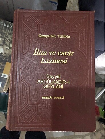 GUNYETÜ'T - TÂLİBÎN - İLİM VE ESRÂR HAZİNESİ CİLT: I - II (CİLTL