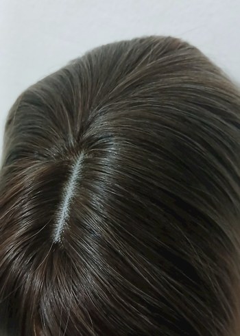 50cm Sarı Peruk - Görsel 3