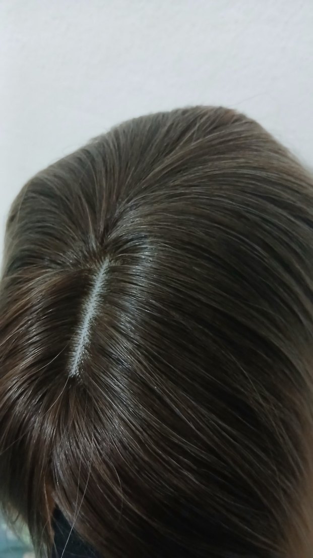 50cm Sarı Peruk - Görsel 3