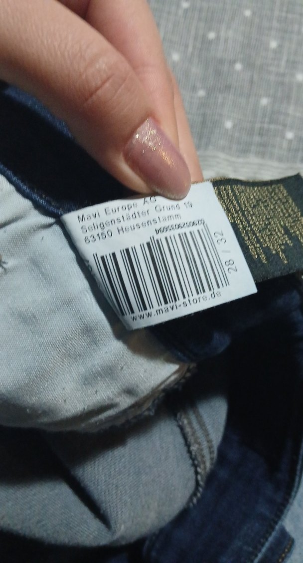 Düz Paça Koyu Mavi Jean - Görsel 4