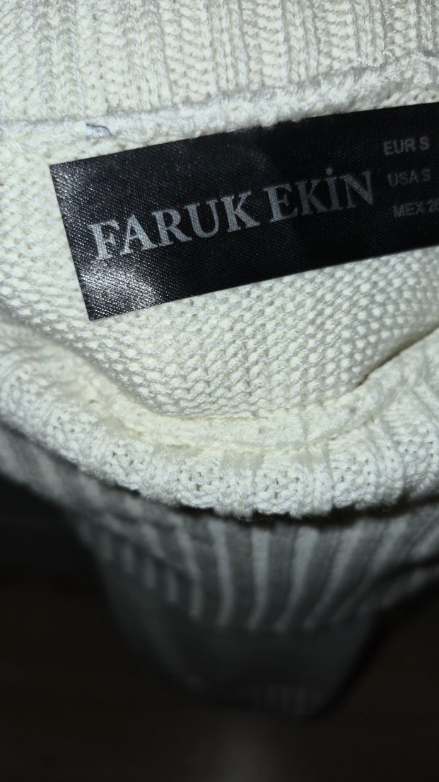 Ekru Madonna Yaka Kazak - Görsel 3