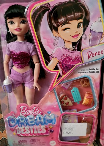 Barbie Barbie Dream Besties Renee Bebek - Pembe