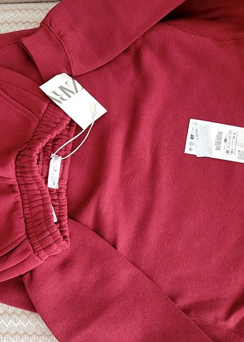 9 Yaş Beden Bordo Rahat Kesim Eşofman Altı
