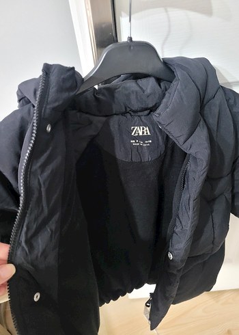 Siyah Fermuarlı Erkek Çocuk Mont - Görsel 5