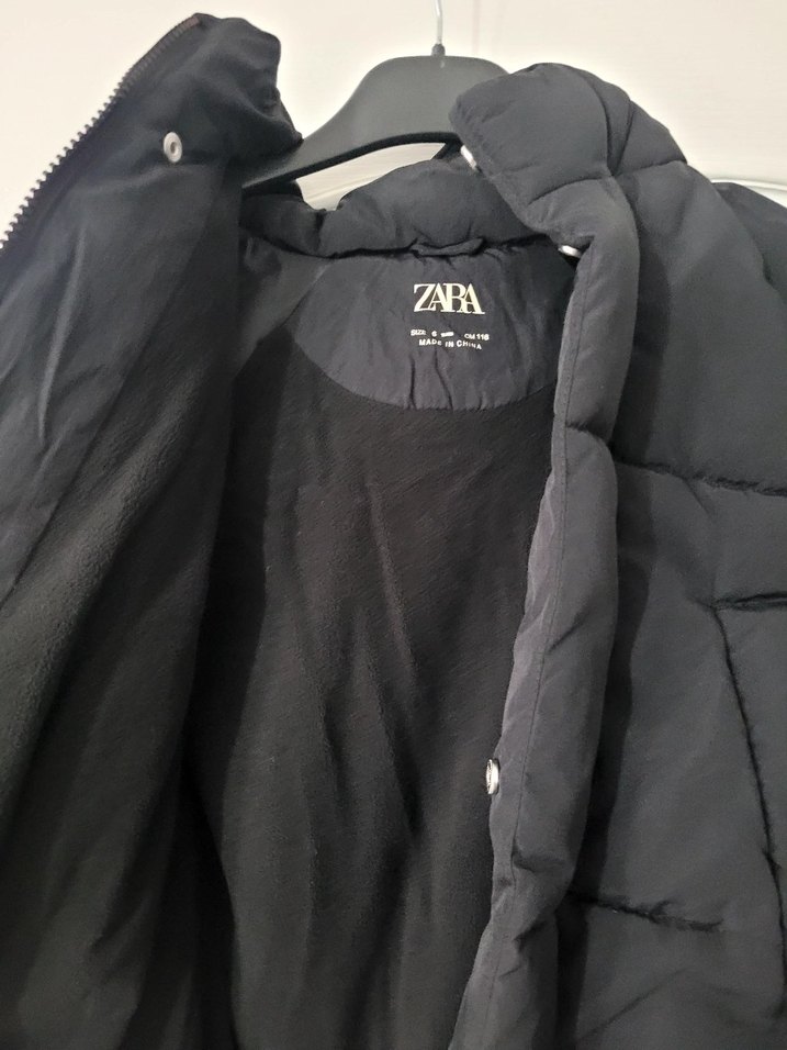 Siyah Fermuarlı Erkek Çocuk Mont - Görsel 2