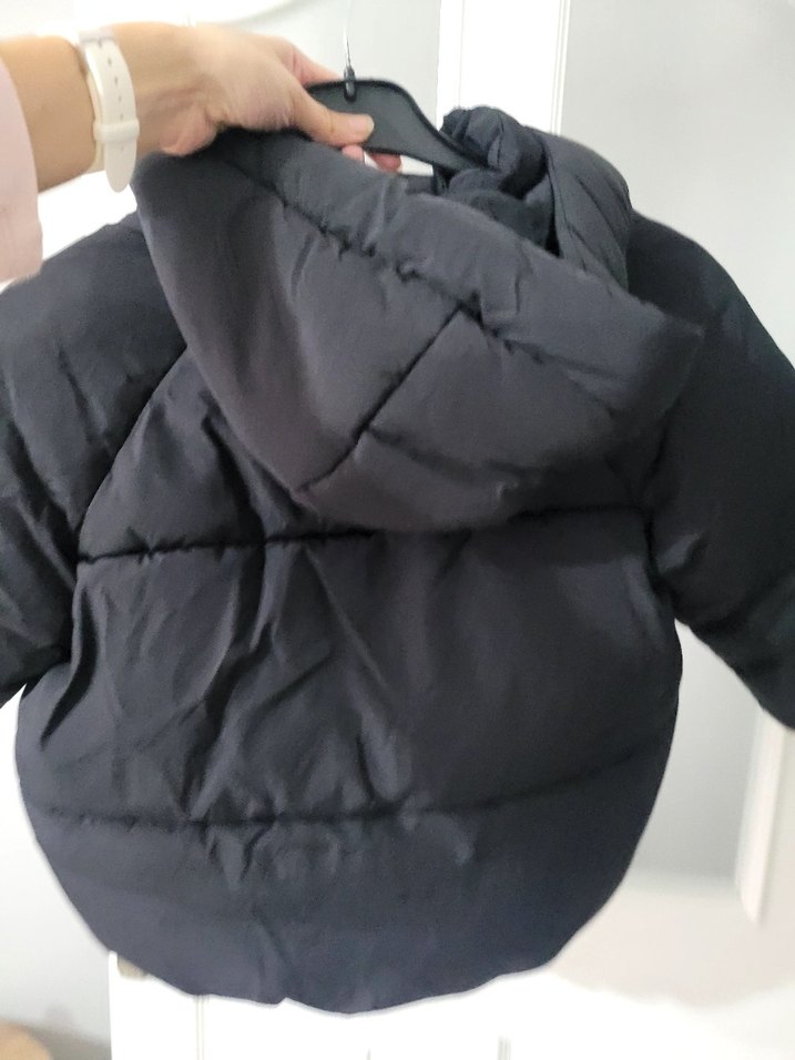 Siyah Fermuarlı Erkek Çocuk Mont - Görsel 3