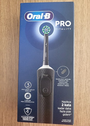 Oral-B Oral-B PRO Vitality Elektrikli Diş Fırçası Siyah