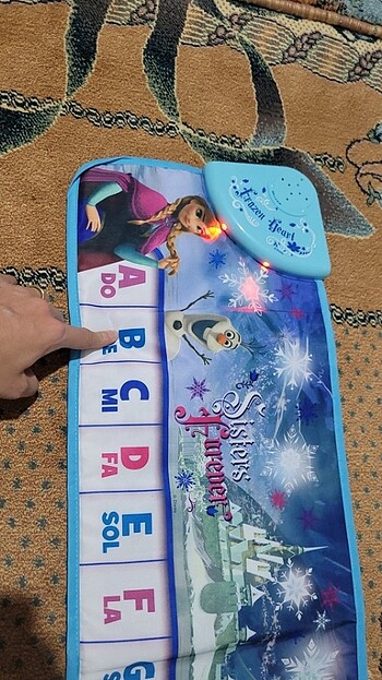 Walt Disney World Elsa müzikli piyano