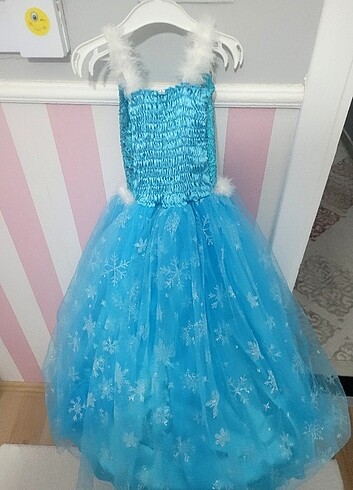 Elsa 4-5yaş elbise 