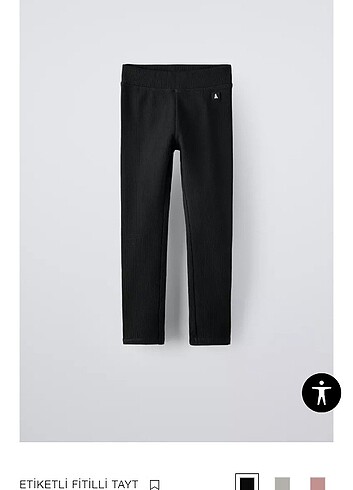 9 Yaş Beden Zara İspanyol pantalon ve tayt
