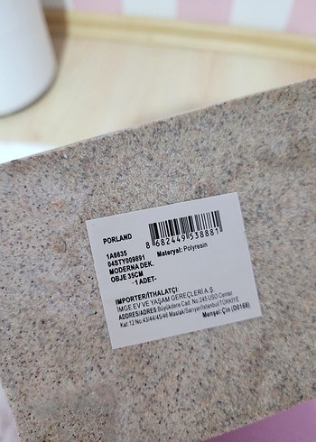 Bej Soyut Figürin - Görsel 5