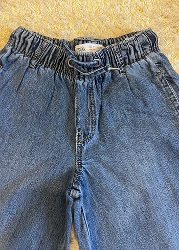 7 Yaş Beden Zara kız çocuk rahat kesim pantolon