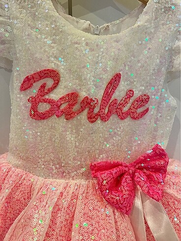 7 Yaş Beden Barbie kostüm elbise