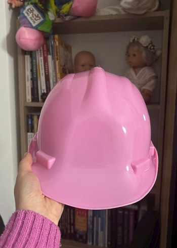 Pastel Pembe Minimalist Motosiklet Kaskı - Görsel 2