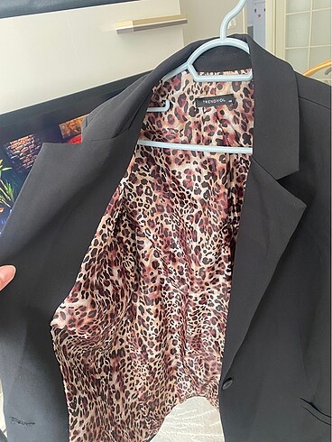 l Beden siyah Renk Yeni blazer