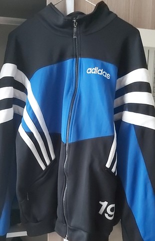 Vintage Adidas fermuarli #sweatshirt