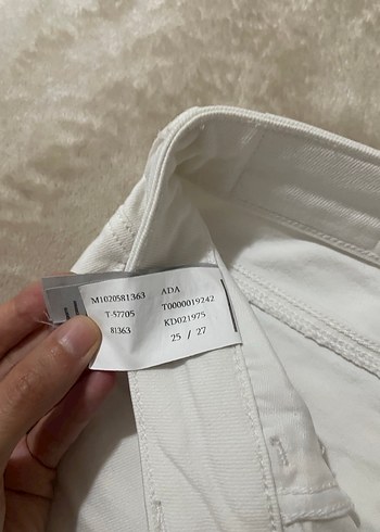 Mavi Jeans Mavi marka beyaz jean