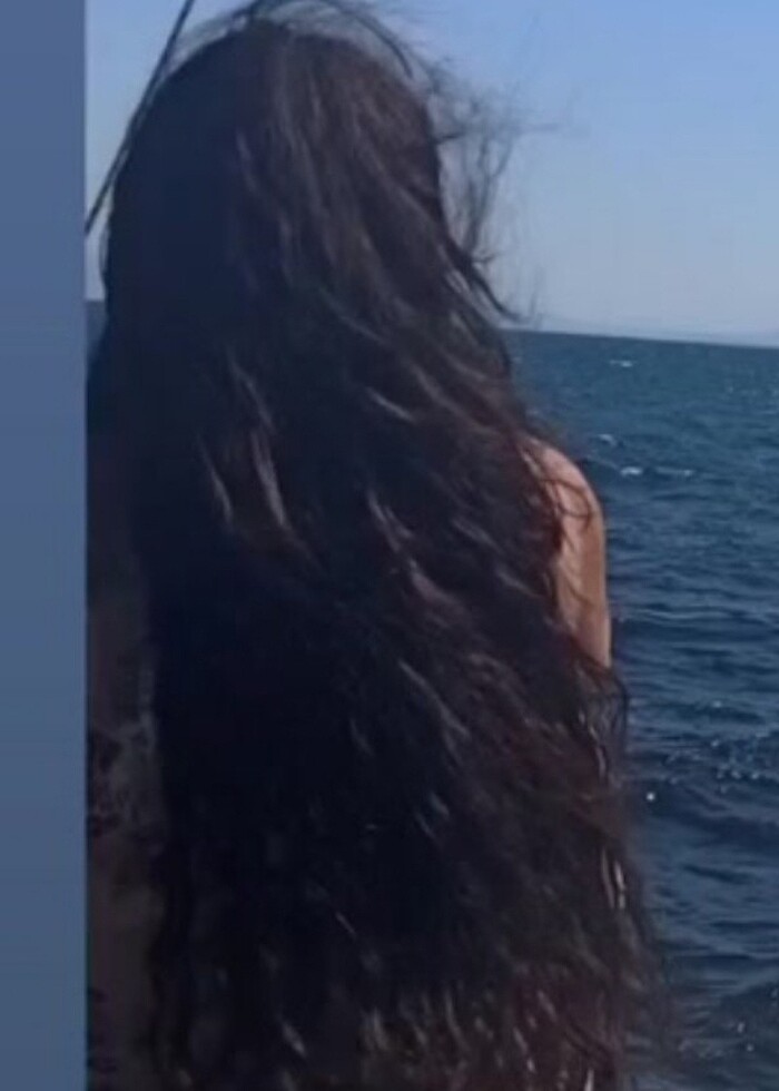 Gerçek doğal orjinal saç 300 adet 85 cm lik kıvırcık saç - Görsel 2