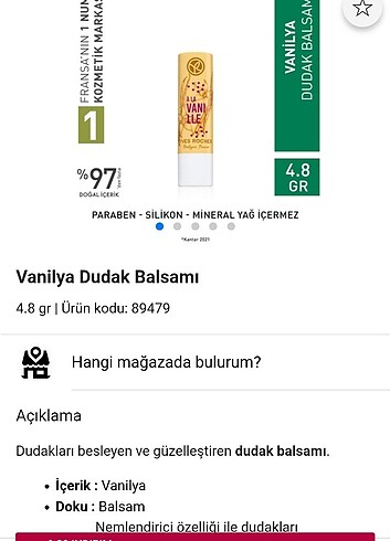Yves Rocher Yves Rocher Dudak Balmı