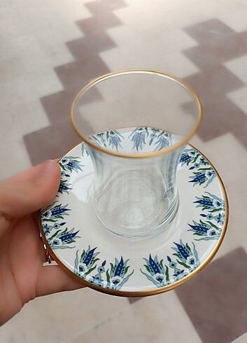 Kütahya Porselen Çay bardağı 