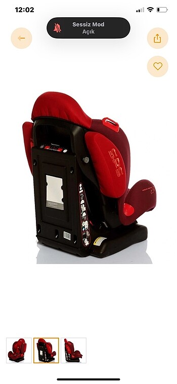 Diğer Baby plus premium storm plus oto koltuğu