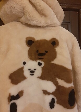 LC Waikiki Peluş krem rengi kürk
